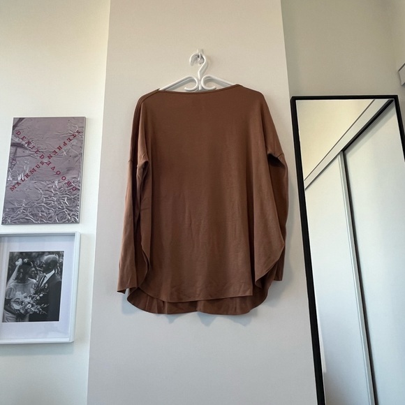 Kit and Ace BURROW PULLOVER - Heathered Toffee - Picture 6 of 10